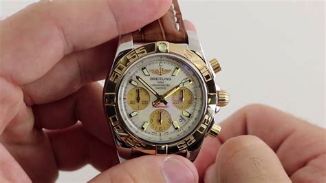 breitling chronomat 41 two tone wrist|Breitling Chronomat 41 review.